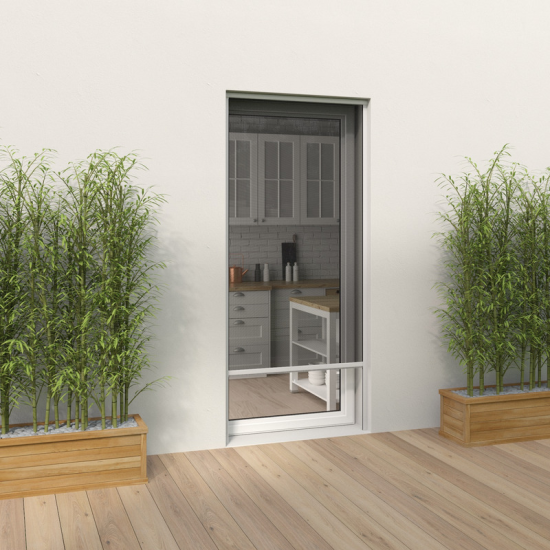 Moustiquaire enroulable verticale pour porte Confort